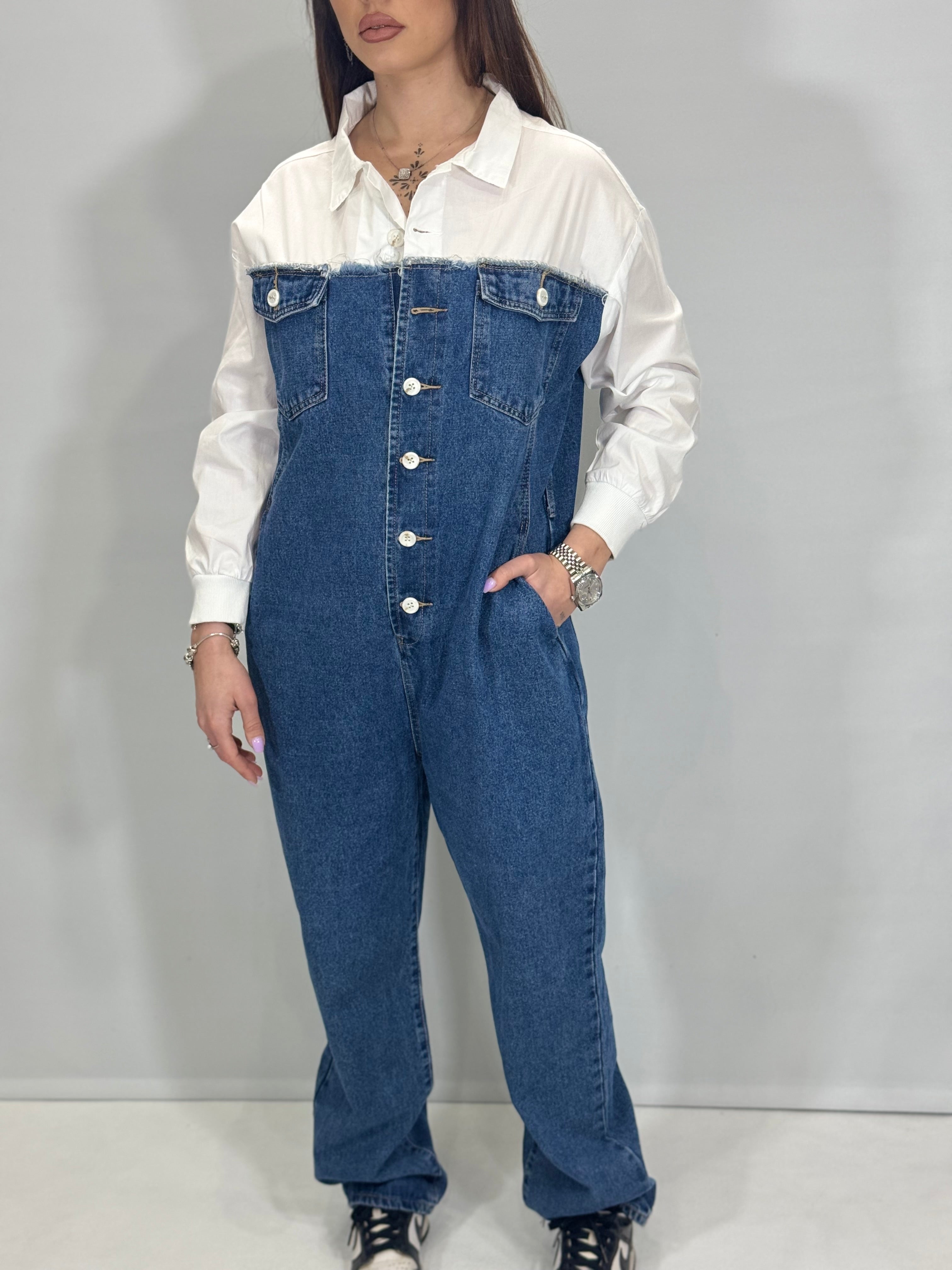 SALOPETTE DENIM