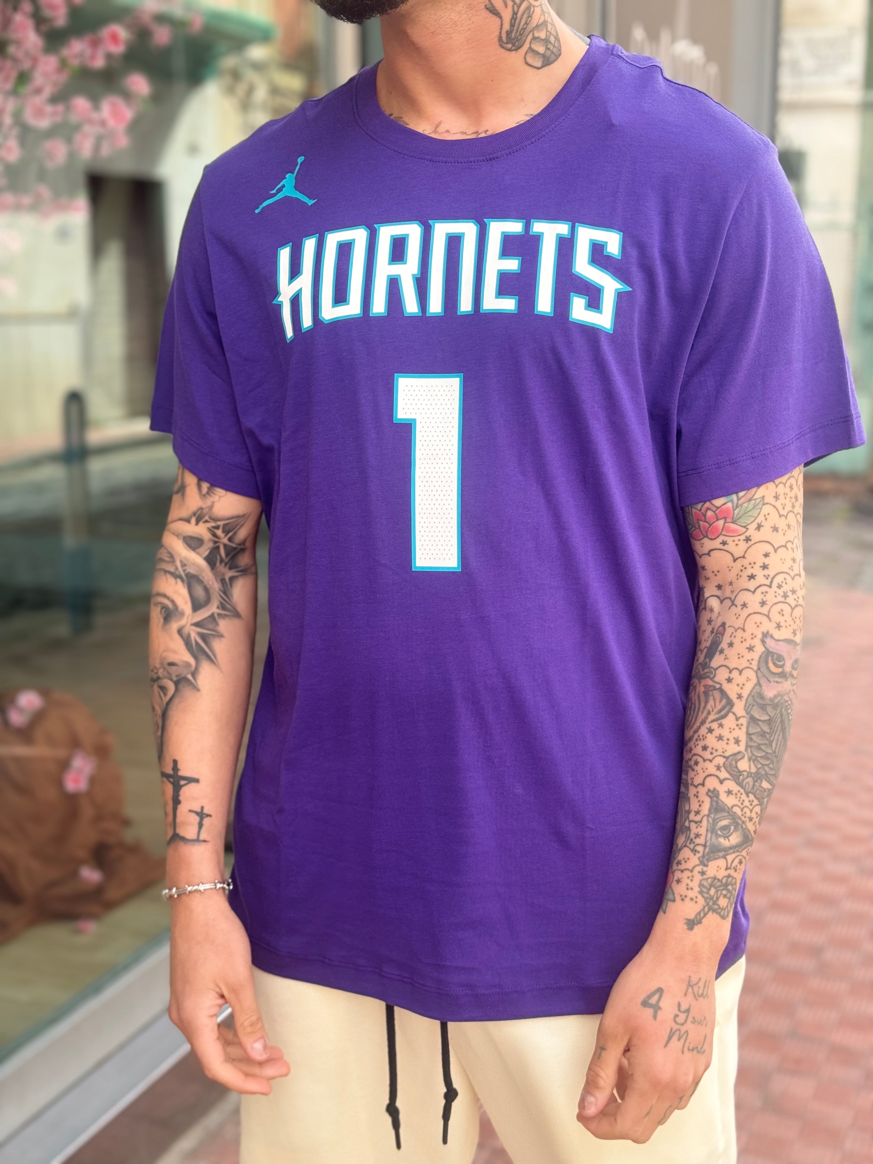 T-SHIRT NBA HORNETS