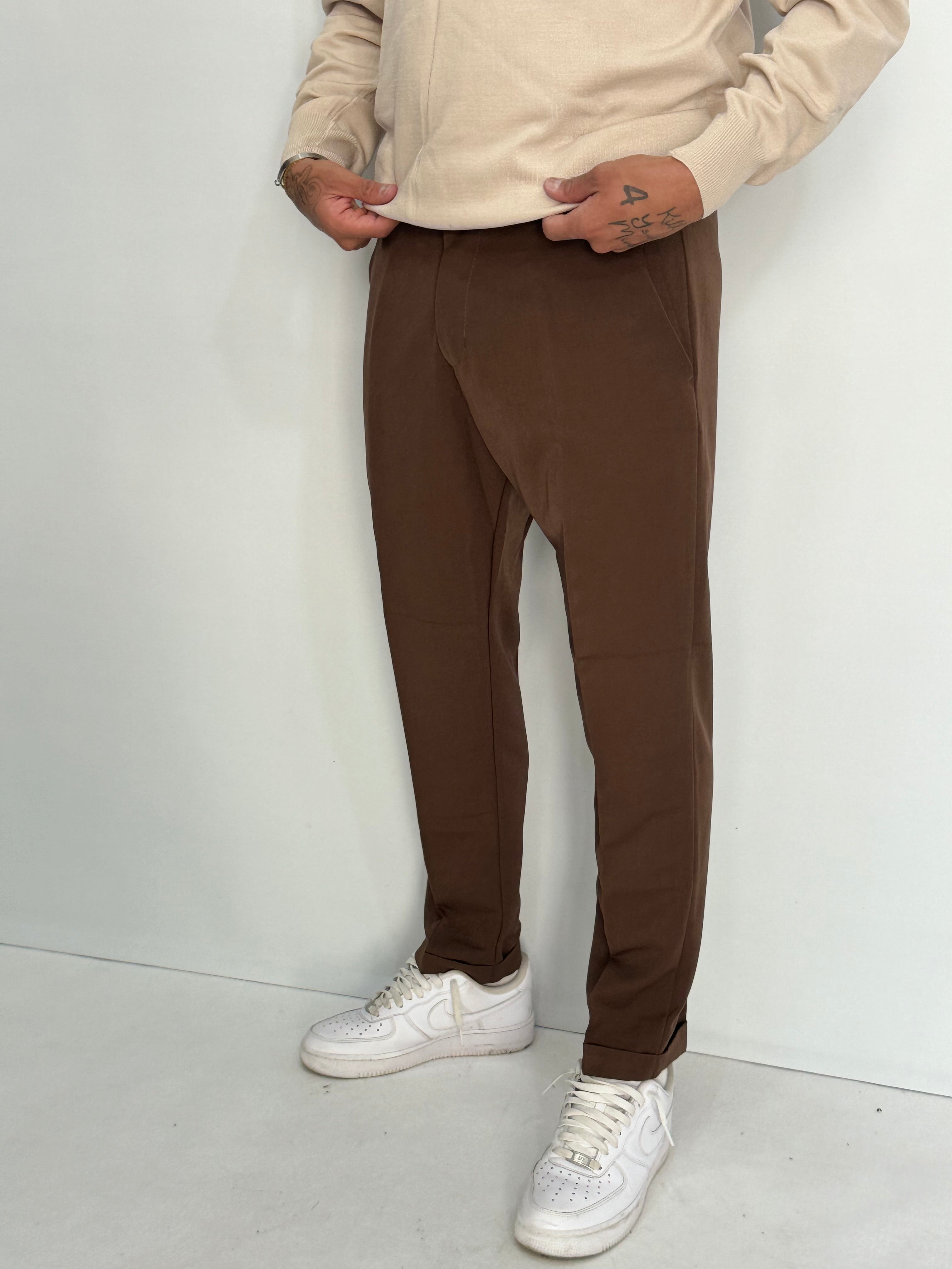 PANTALONE UOMO BROWN